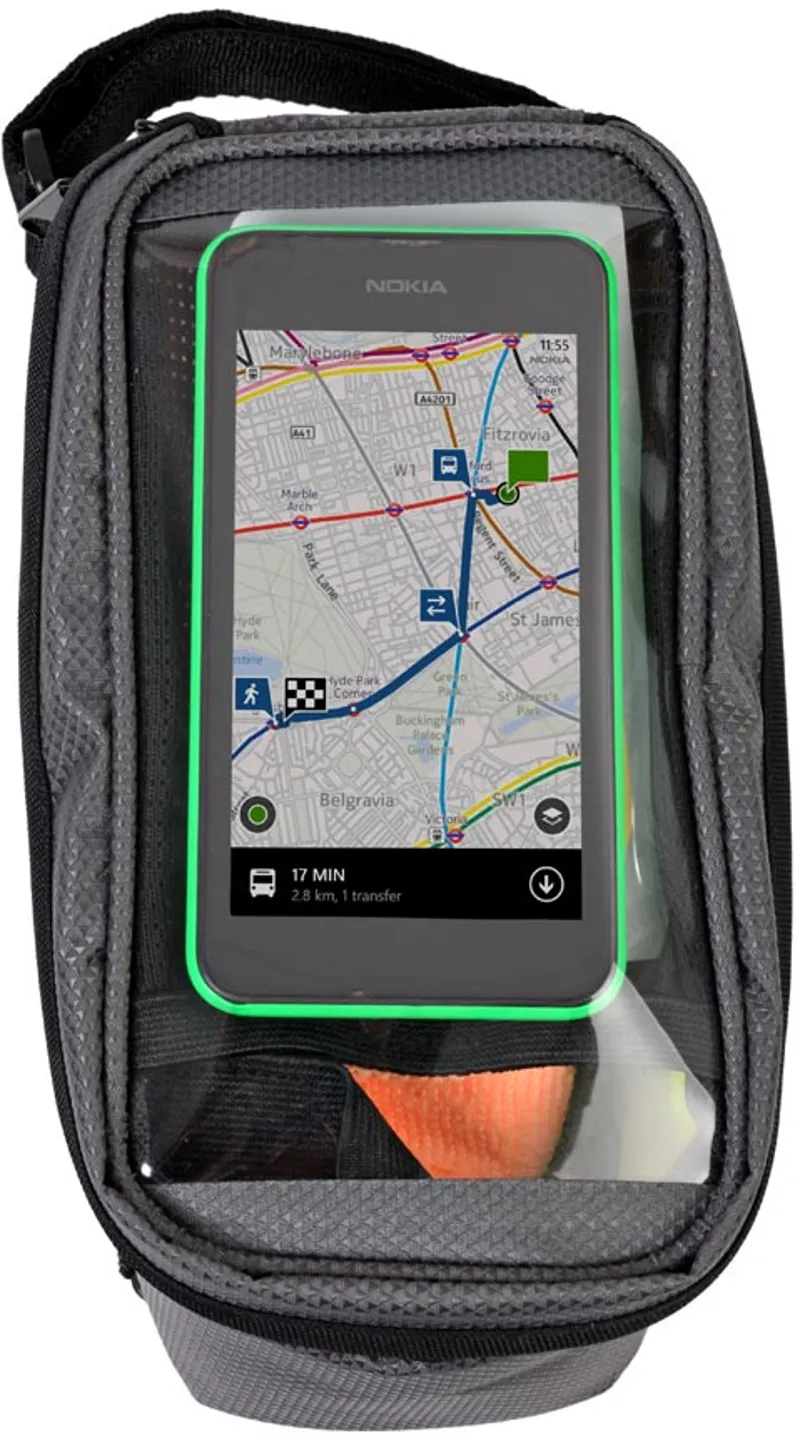 Passport Top Tube Bag Grey-2