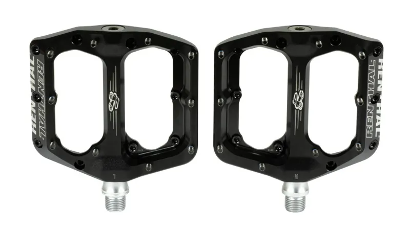 Renthal Revo-F MTB Flat Pedals 9/16in Black-1