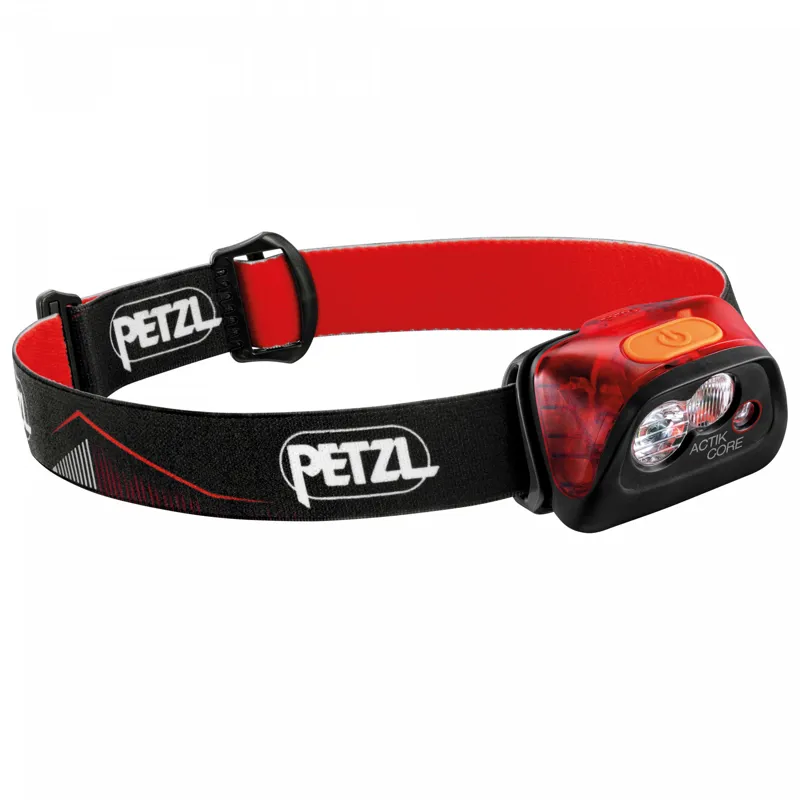 Petzl Actik Core 450 Lumen Red