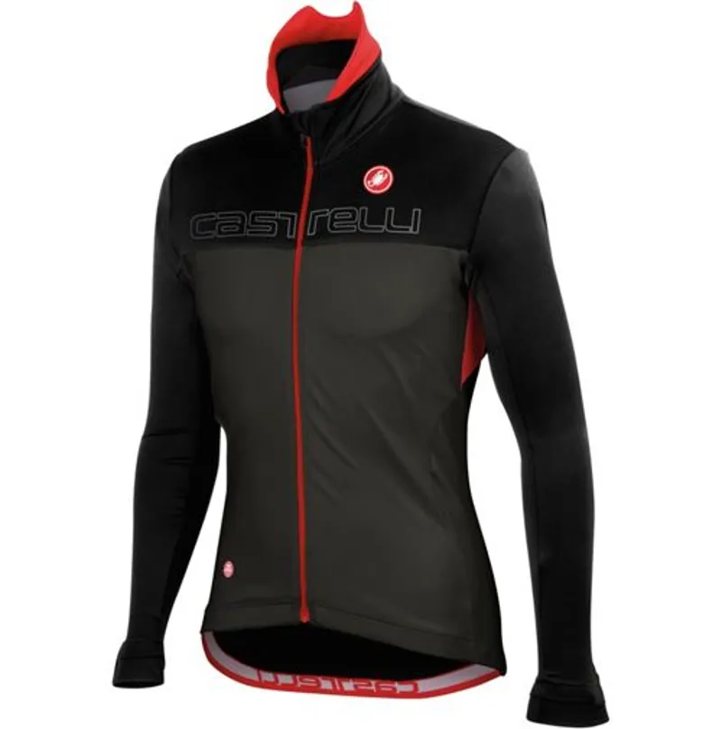 Castelli Poggio Jacket Black/Red