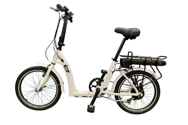 Batribike Trip Electric Folding Bike 2020 White-1