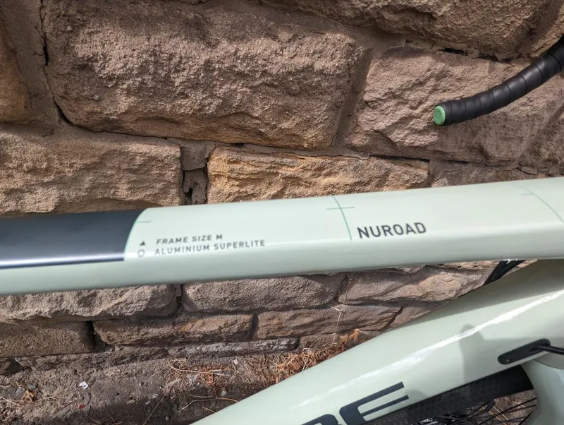 Second Hand Cube Nuroad Womens Gravel Bike Medium 2022 Stone Grey/Grey-3