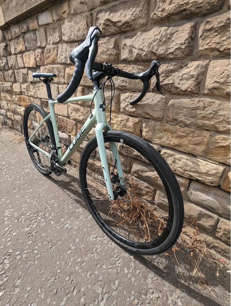 Second Hand Cube Nuroad Womens Gravel Bike Medium 2022 Stone Grey/Grey-1