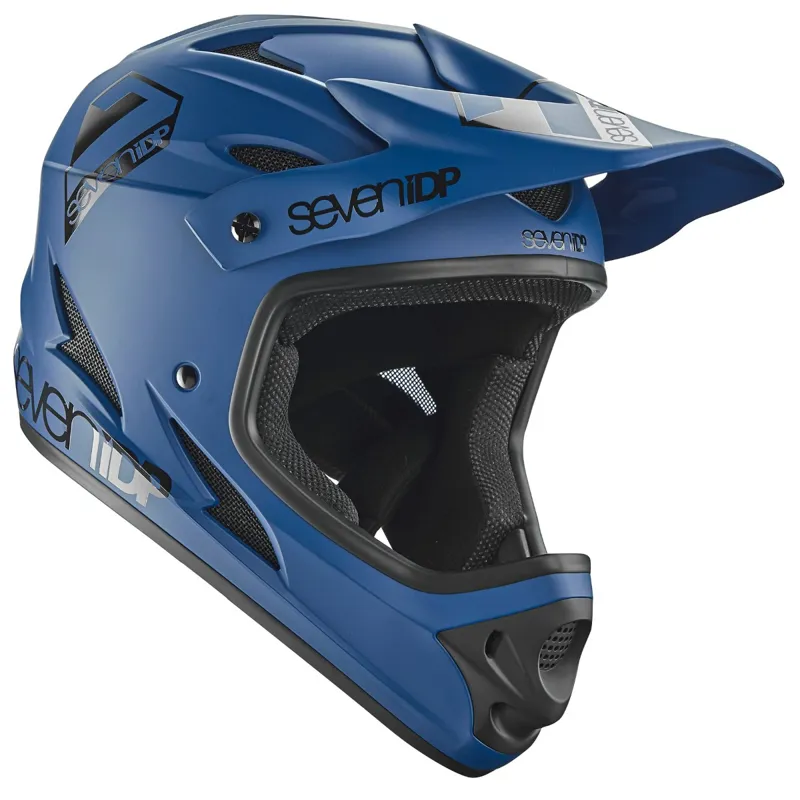 7iDP M1 Full Face MTB Youth Helmet Diesel Blue-1