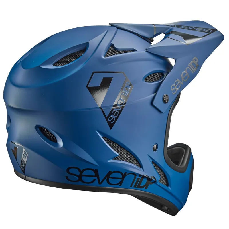 7iDP M1 Full Face MTB Youth Helmet Diesel Blue-2