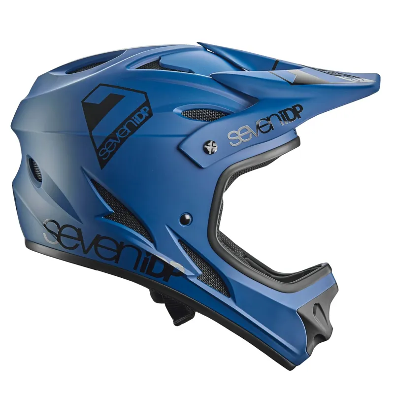 7iDP M1 Full Face MTB Youth Helmet Diesel Blue-3