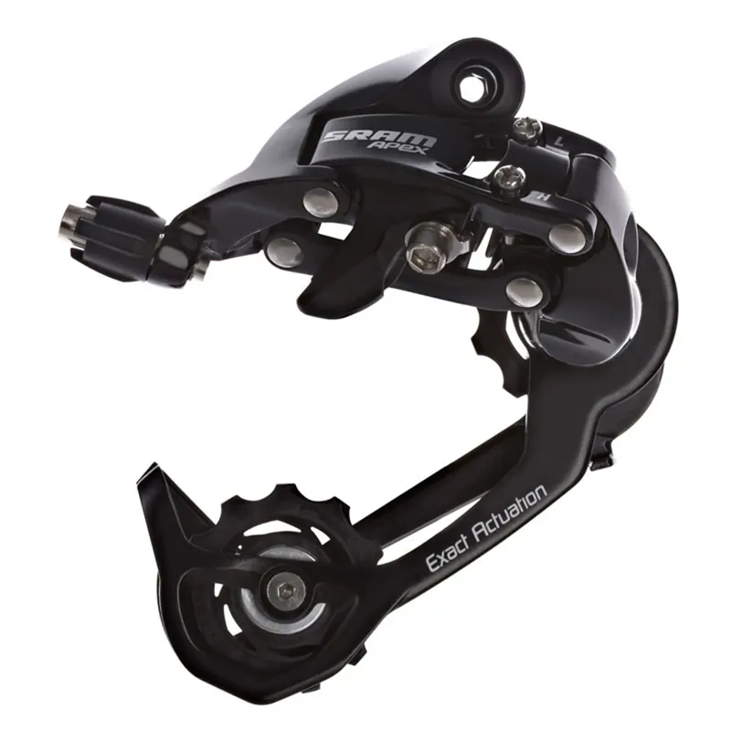 Sram Apex Medium Cage Rear Derailleur Black Wifli