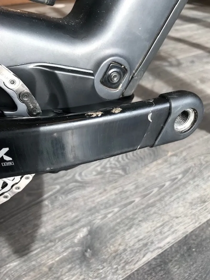 EX DEMO Whyte E-Lyte 140 Works Large Electric Bike 2024 Matt UD Carbon/Gloss Black-4