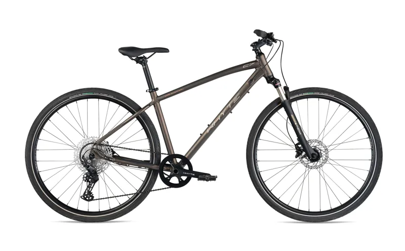 Whyte Caledonian Disc Hybrid Leisure Bike 2022 Matt Bronze/Copper-1