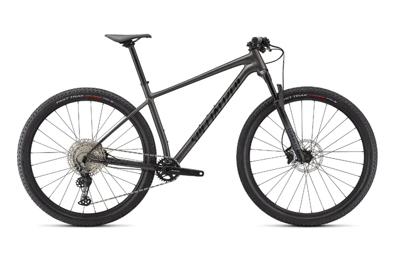 Specialized Chisel Hardtail Mountain Bike 2022 Satin Smoke/Tarmac Black-1