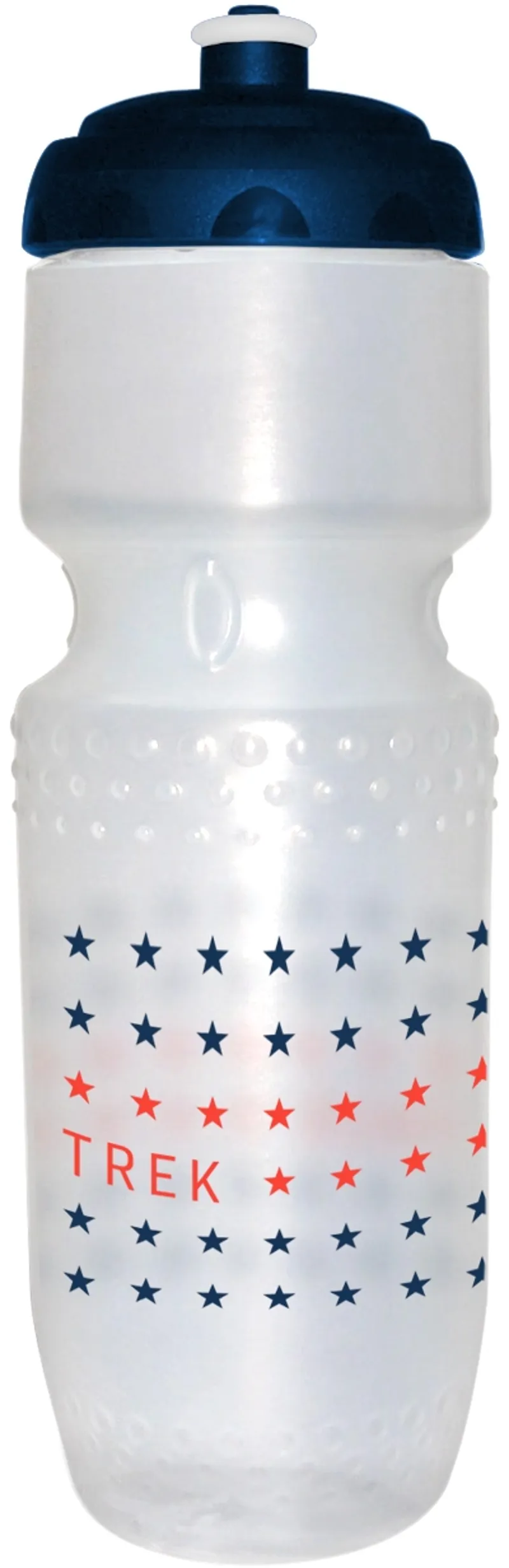 Bontrager Trek Max Stars Water Bottle Clear/Blue-1