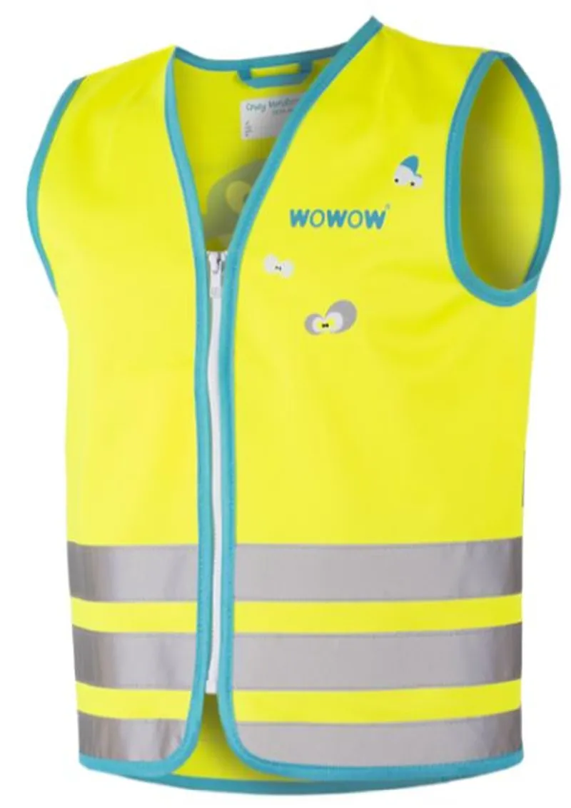 Wowow Crazy Monster Hi-Viz Kids Safety Vest Reflective/Fluo Yellow-1
