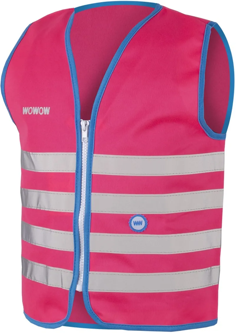 Wowow Fun Kids Safety Hi-Viz Vest Refective/ Fluorescent Pink-1