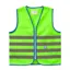 Wowow Fun Kids Safety Hi-Viz Vest Refective/ Fluorescent Green