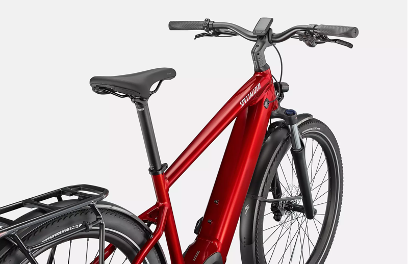 Specialized Turbo Vado 3.0 Electric Bike 2024 Red Tint/Silver-5