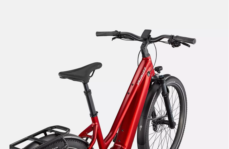 Specialized Turbo Vado 5.0 Step-Through Electric Bike 2024 Red Tint/Silver-5