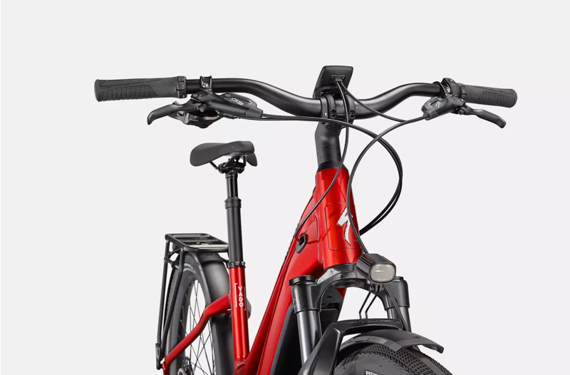 Specialized Turbo Vado 5.0 Step-Through Electric Bike 2024 Red Tint/Silver-4