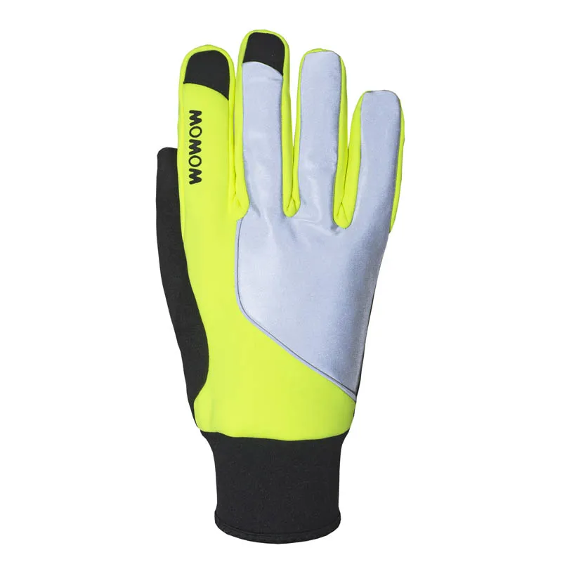 Wowow Wetland Waterproof Cycling Glove Black/Reflective/Fluo Yellow-2