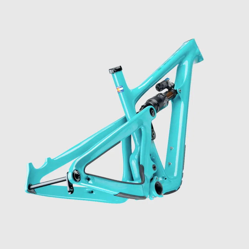 Yeti SB150 T Series Frameset 29er Carbon Mountain Bike 2022 Turquoise-2
