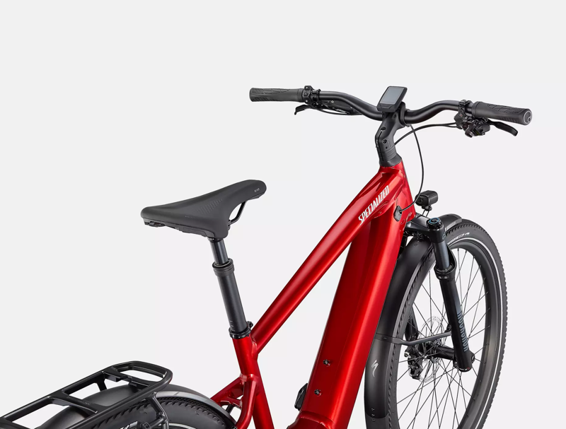  Specialized Turbo Vado 5.0 Electric Bike 2024 Red Tint/Silver Reflect-4