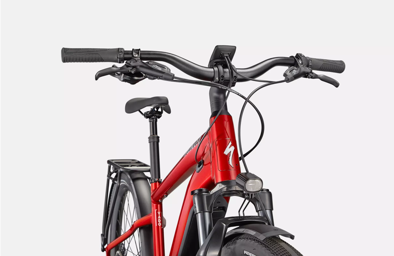  Specialized Turbo Vado 5.0 Electric Bike 2024 Red Tint/Silver Reflect-6