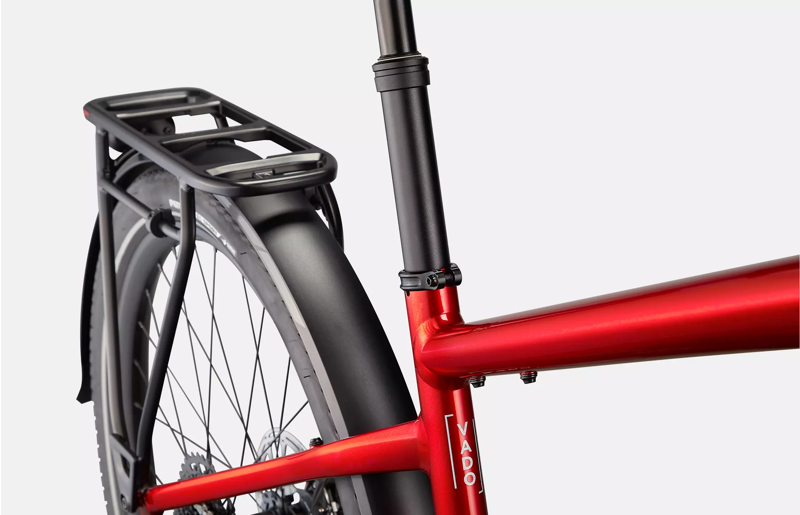  Specialized Turbo Vado 5.0 Electric Bike 2024 Red Tint/Silver Reflect-7