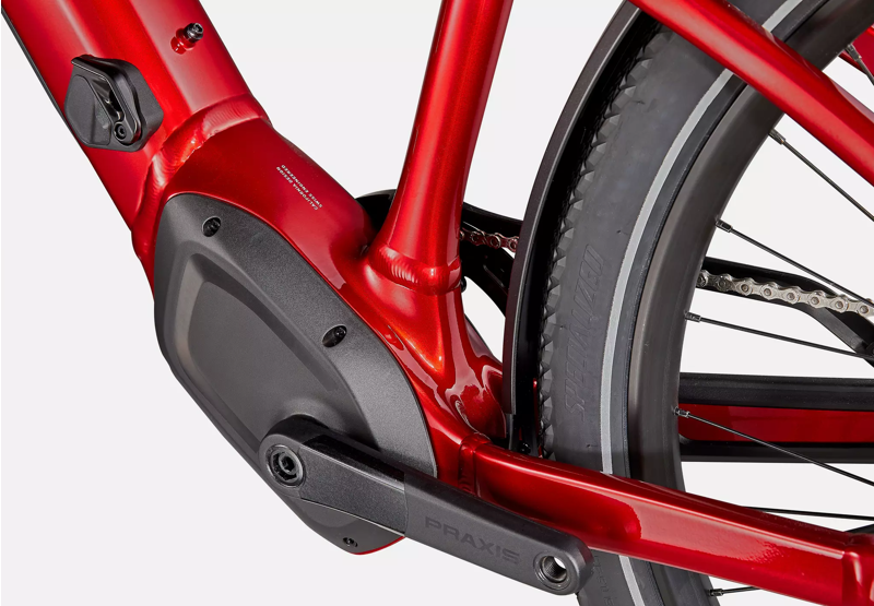  Specialized Turbo Vado 5.0 Electric Bike 2024 Red Tint/Silver Reflect-8