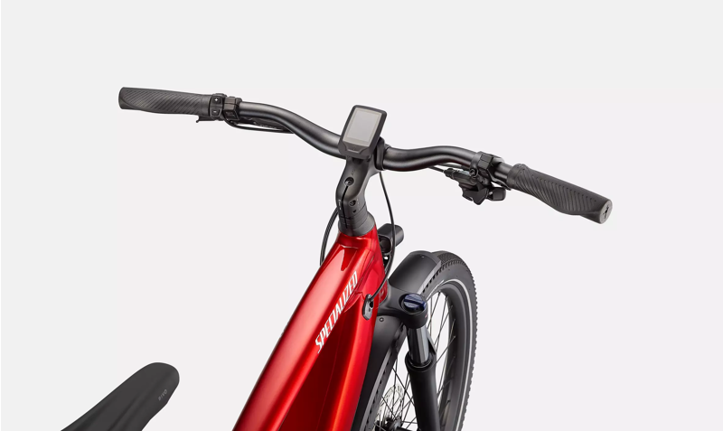  Specialized Turbo Vado 4.0 Electric Bike 2024 Red Tint/Silver Reflect-5