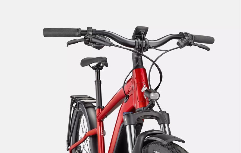  Specialized Turbo Vado 4.0 Electric Bike 2024 Red Tint/Silver Reflect-6