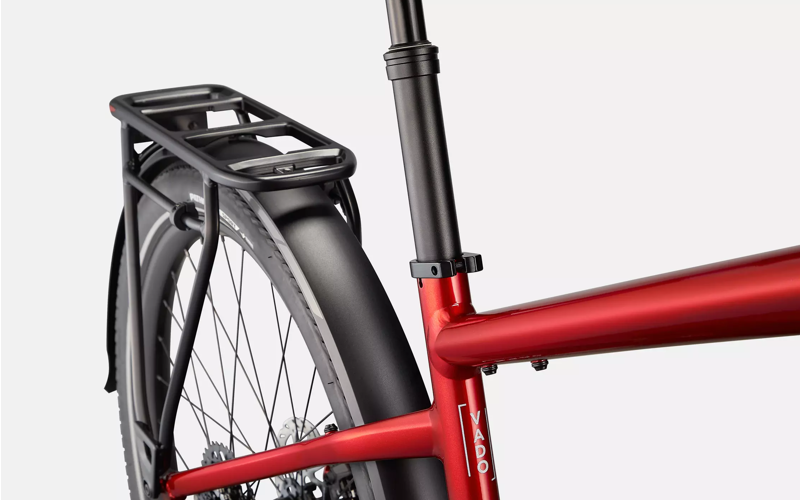  Specialized Turbo Vado 4.0 Electric Bike 2024 Red Tint/Silver Reflect-7