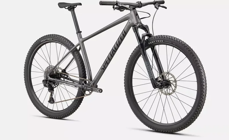 Specialized Chisel Hardtail Mountain Bike 2022 Satin Smoke/Tarmac Black-2