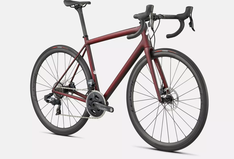 Specialized Aethos Pro Force Etap AXS Carbon Road Bike 2022 Maroon/Black -2