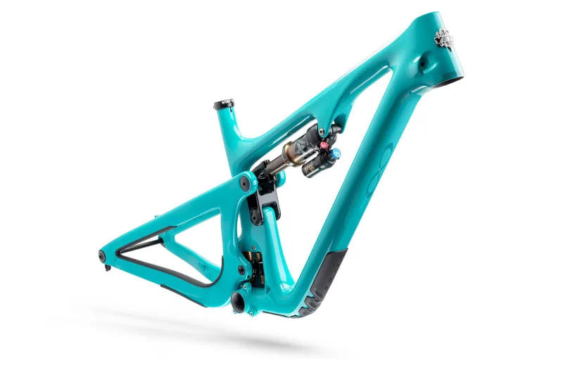 Yeti SB140 T Series Frameset Carbon Mountain Bike 2022 Turquoise-2