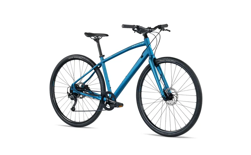 Whyte Carnaby  Leisure Hybrid Bike 2022 Matt Diesel/Light Blue-2