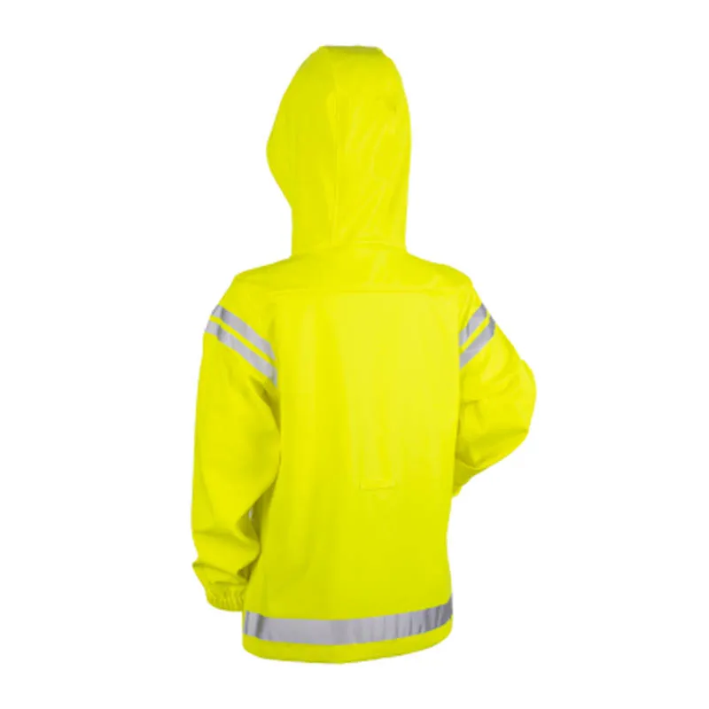 Wowow Kids Cozy Rain Safety Waterproof Jacket Reflective/ Fluo Yellow-2