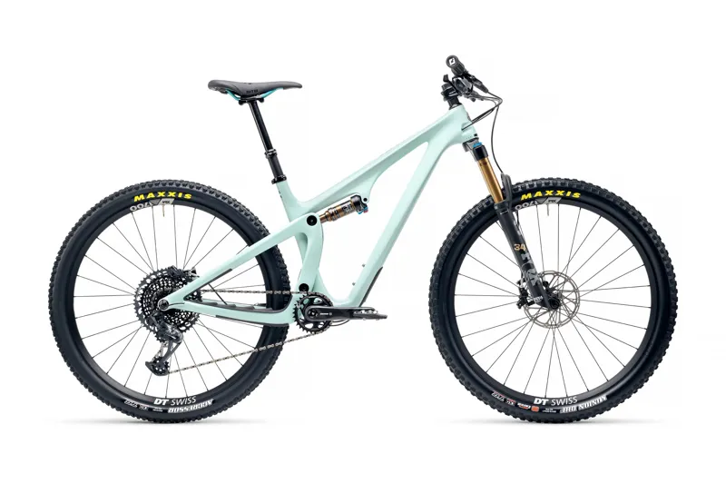 Yeti SB115 T2 Sram XO1 12 spd 29er Mountain Bike 2022 Glacier White-1
