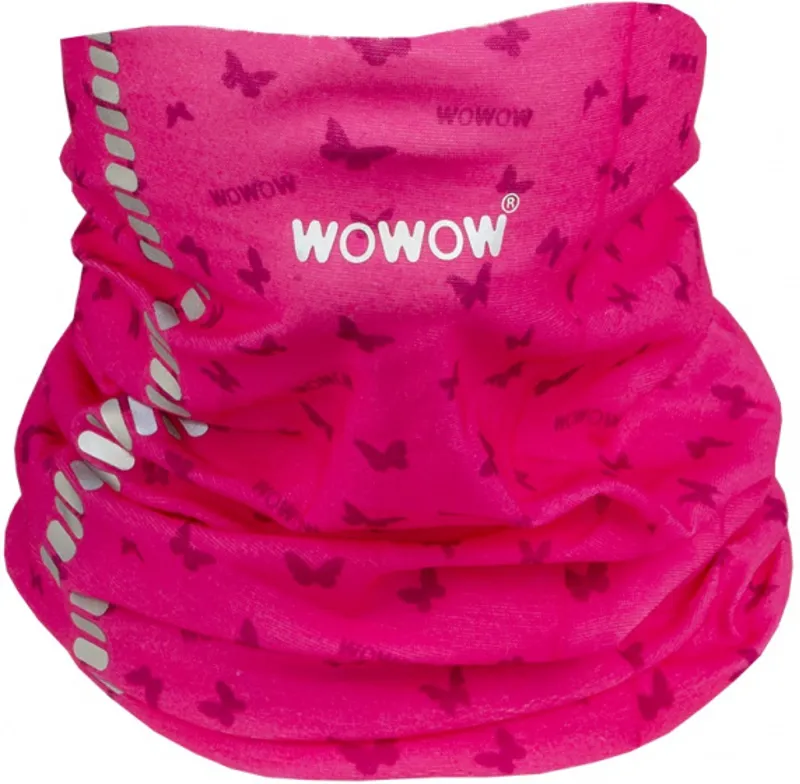 Wowow Nutty Kids One Size Neckwarmer Hi Viz/Fluorescent Pink-1