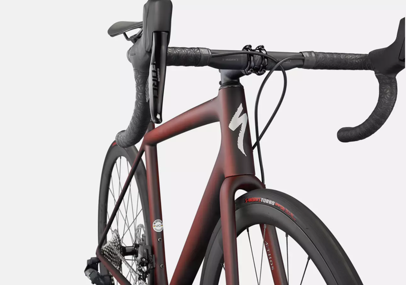 Specialized Aethos Pro Force Etap AXS Carbon Road Bike 2022 Maroon/Black -4