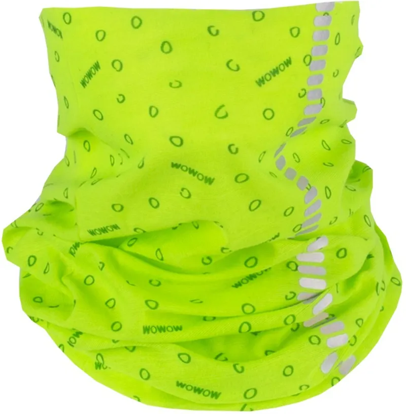 Wowow Nutty Kids One Size Neckwarmer Hi Viz/Fluorescent Green-1