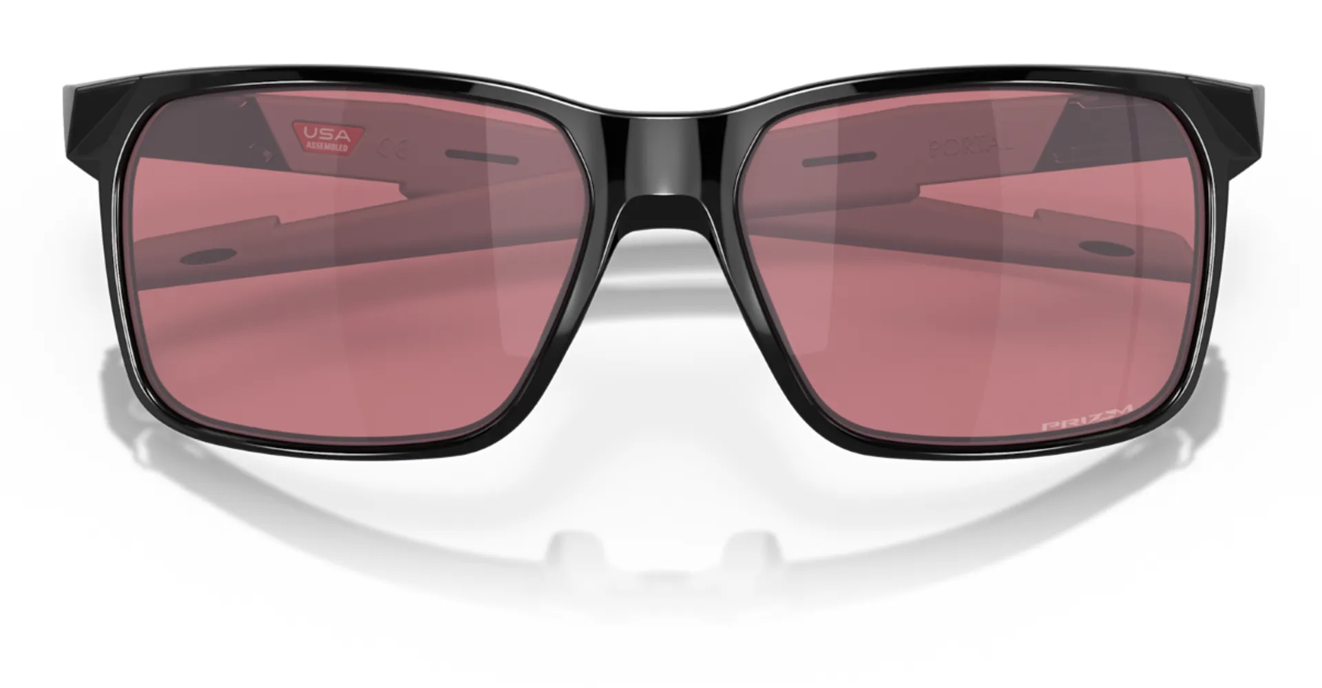 Oakley Portal X Sunglasses Polished Black/Prizm Dark Golf Lenses