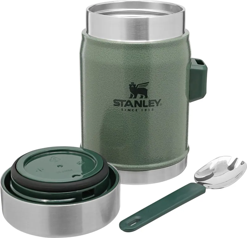 Stanley Legendary Food Jar + Spork 0.41L Hammertone Green