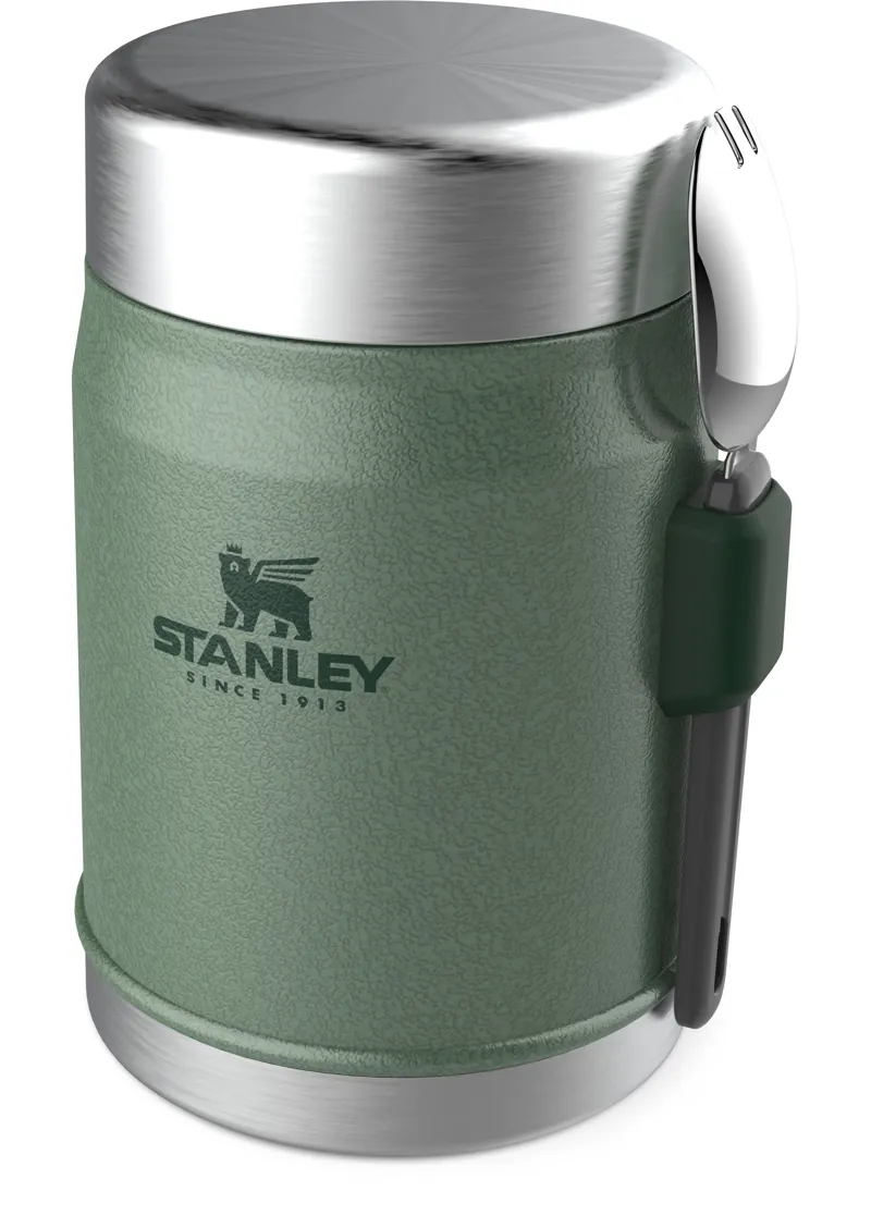 Stanley Legendary Food Jar + Spork 0.41L Hammertone Green-1