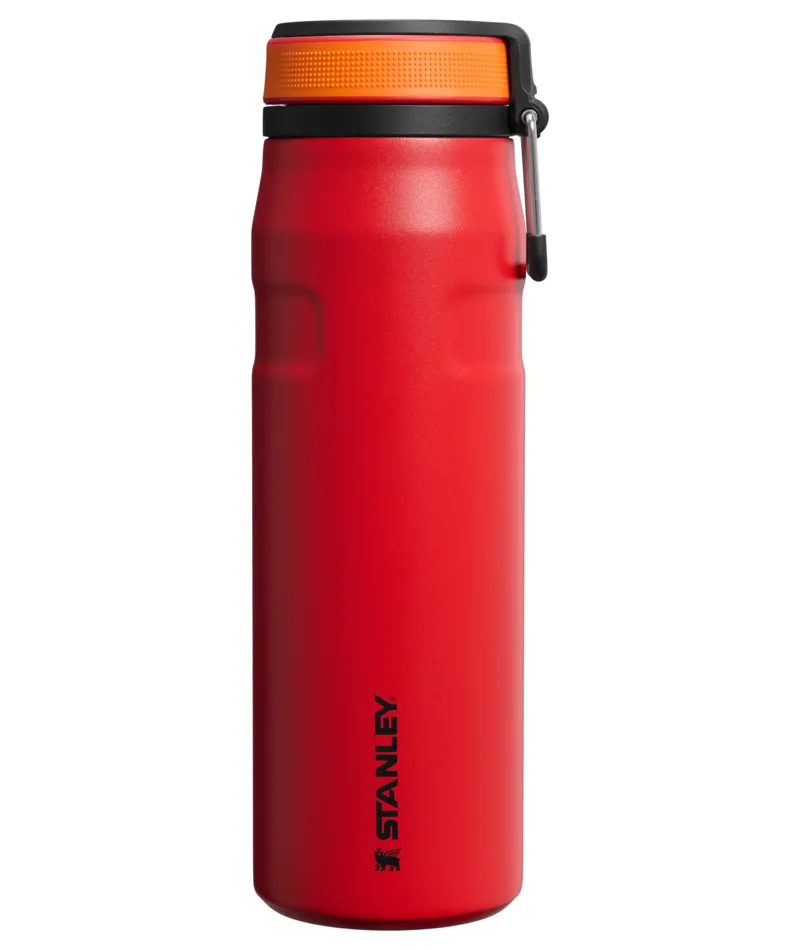 Stanley IceFlow Flip Straw Bottle Chili Black