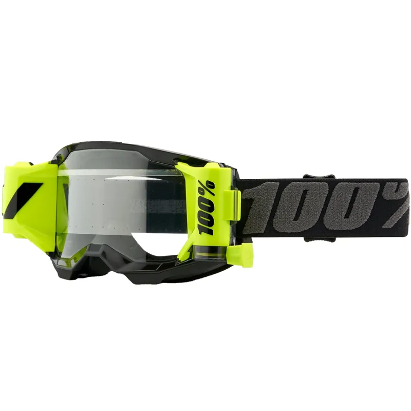 100% Strata 2 Forecast Clear Lens Goggles 