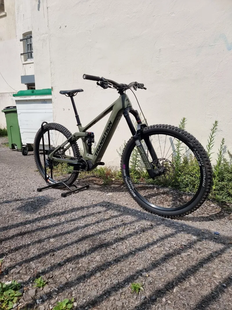 2nd Hand Transition Repeater Carbon GX Electric Bike 2023 Green-1