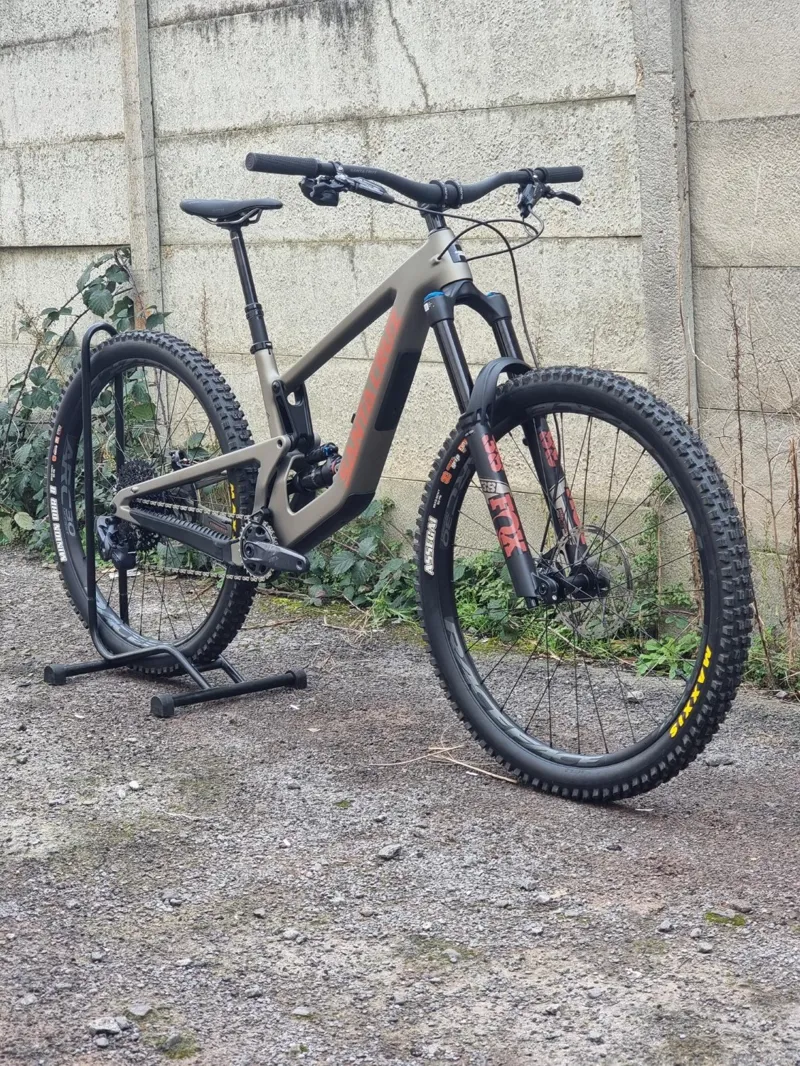 Ex Display Santa Cruz Megatower 2 GX AXS C Mountain Bike 2023 Nickel-1