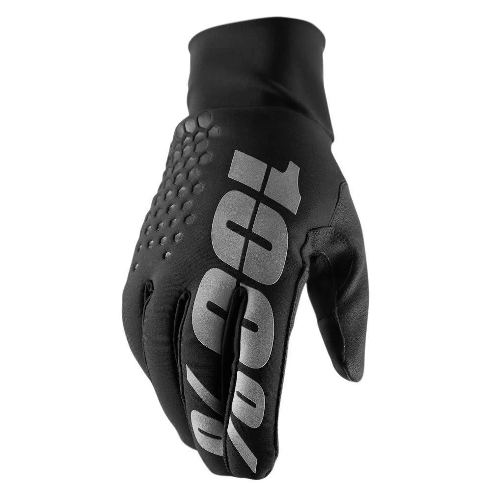 100 Percent 100 Percent Hydromatic Brisker MTB Gloves Black