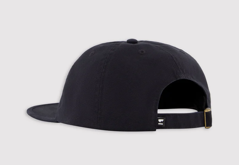 Mons Royale Roam 6 Panel Cap Black-1