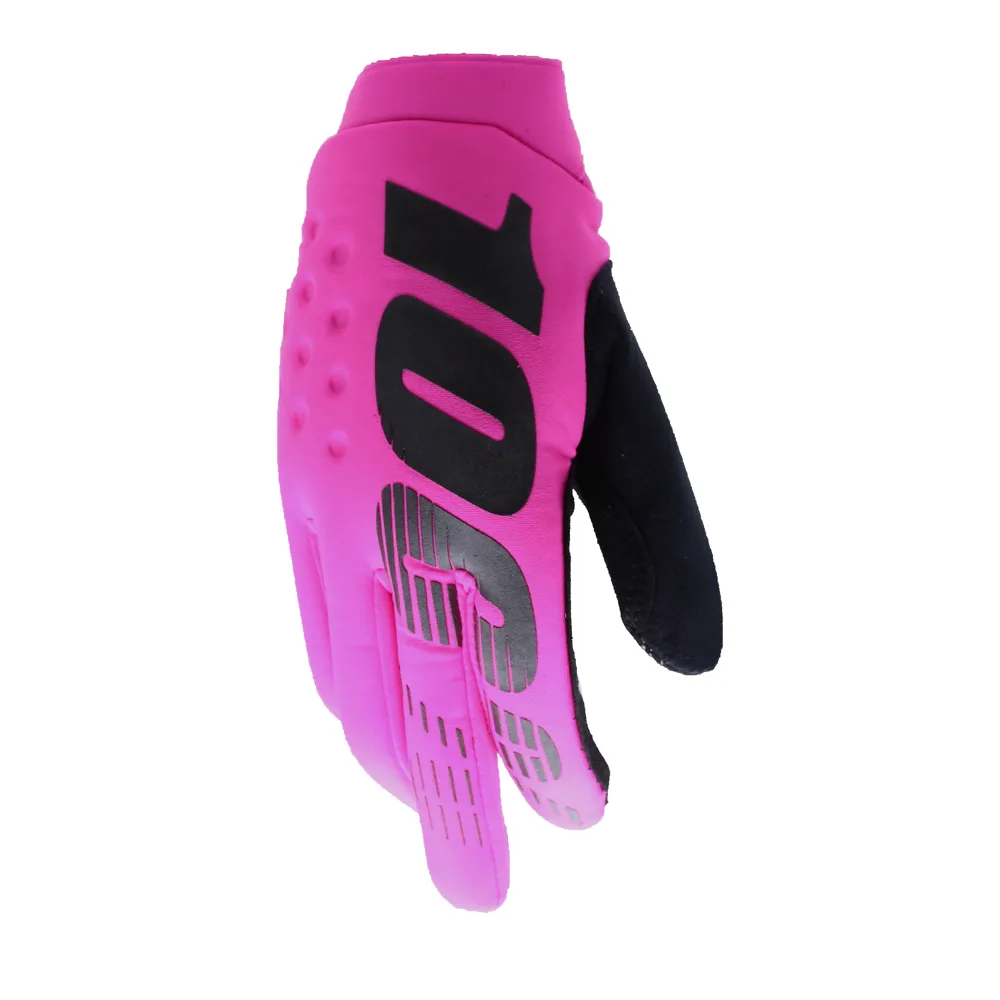 100 Percent 100 Percent Brisker Glove Neon Pink