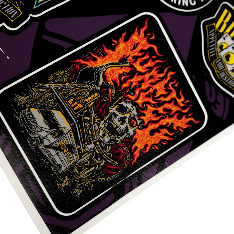 Burgtec Helmet Stamps Sticker Sheet-4